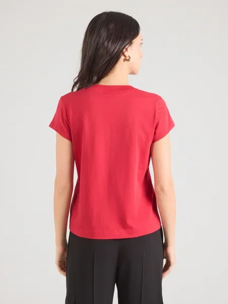 JOOP! Jeans Tricou Toyah / alb roșu