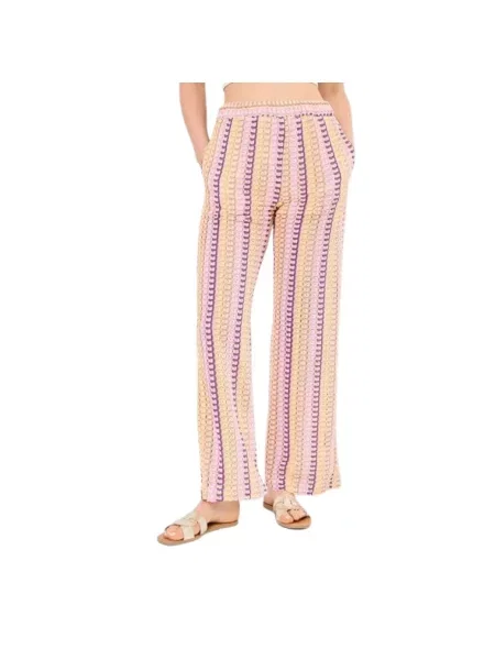 Wielobarwność spodnie Suncoo w paski