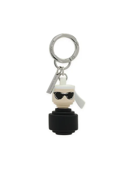 KARL LAGERFELD Prívesok biela