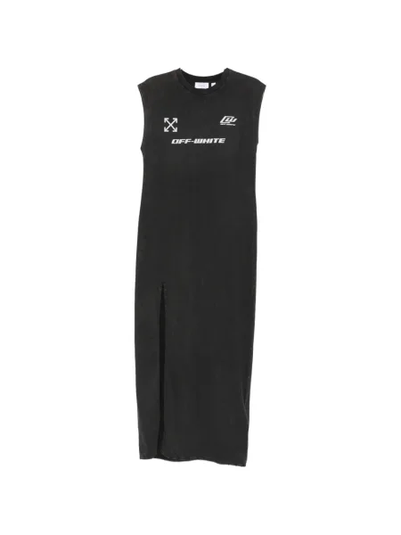 Maxi rochie maxi Off-white de costum alb