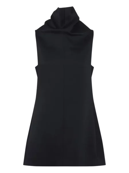 Rochie fără mâneci Khaite fără mâneci de costum negru