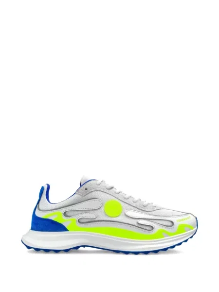 Sneakerși Casablanca cu șireturi din dantelă alb