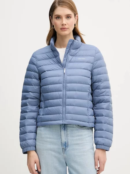 Calvin Klein Péřová bunda modrá
