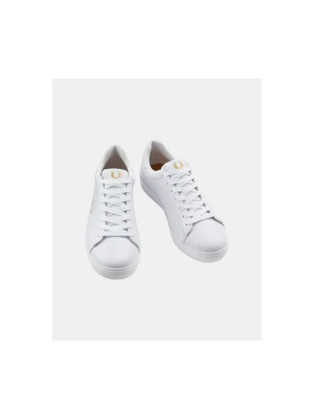 Pantofi Fred Perry alb