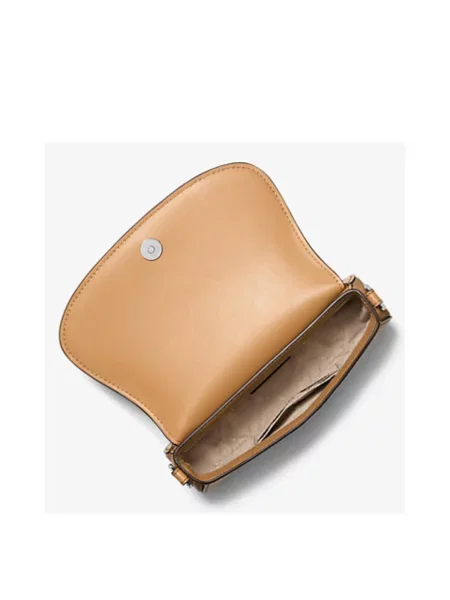 Torebka crossbody Michael Kors skórzana brązowa