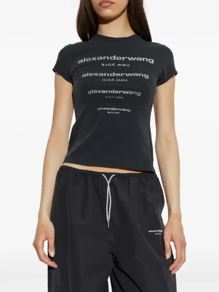 Tricou Alexander Wang negru