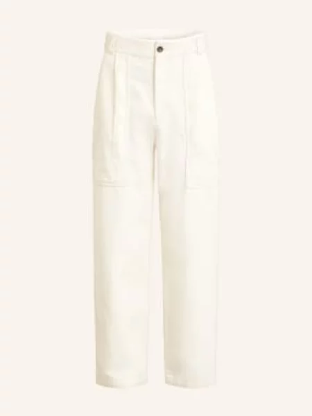 Isabel Marant Kalhoty Ilyan Regular Fit ecru