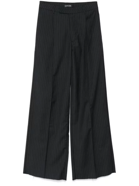 Pantaloni Mainless cu dungi gri