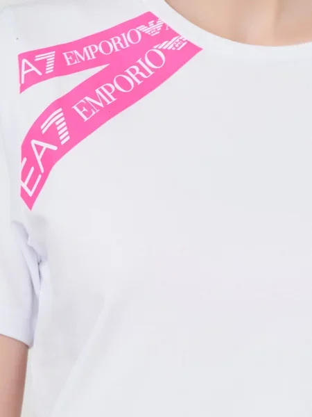 Футболка Ea7 Emporio Armani белая