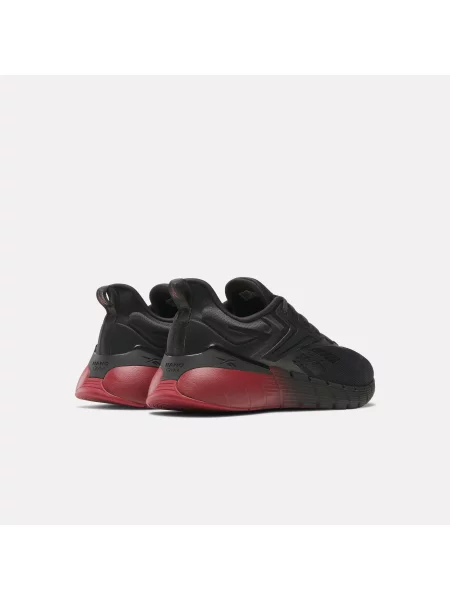 Reebok Buty Nano Gym male Black/Retro Red Size: 40 czarne
