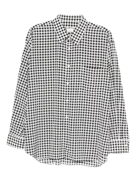 Cămașă Comme Des Garçons în carouri negru