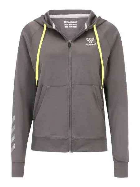 Hummel Sportski gornji dio trenirke siva crna