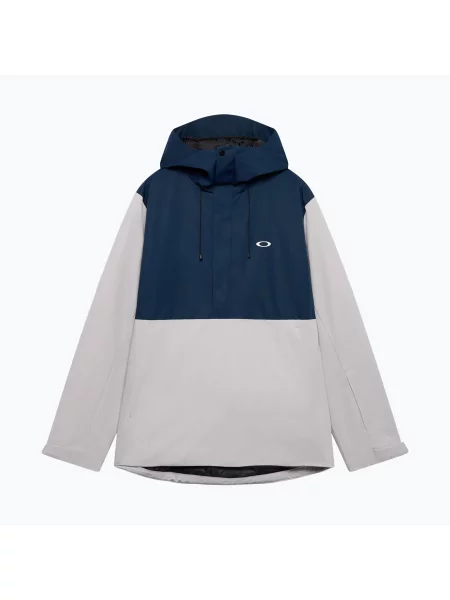 Куртка лижна Oakley Elk Grove Anorak pitch black/aviator green чорний