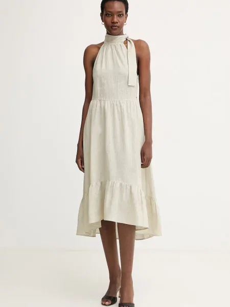 Armani Exchange Sukienki Kobieta Szary Dress Xw Af zielona