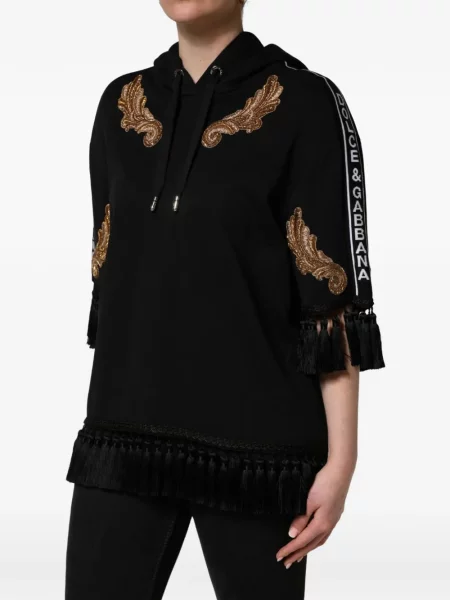 Hoodie Dolce & Gabbana μαύρο