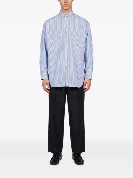 Ριγέ πουκάμισο Comme Des Garçons Homme μπλε