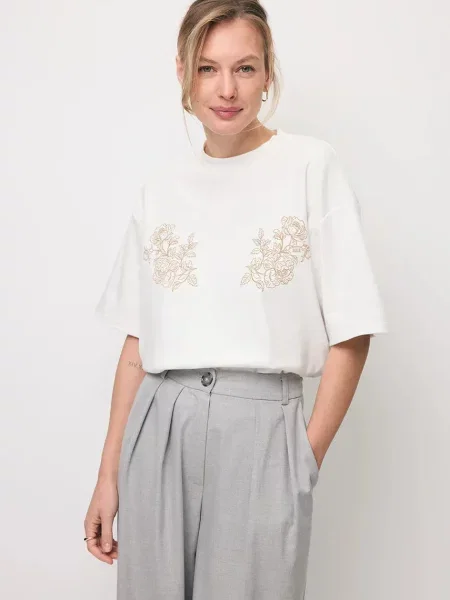Bizuu t-shirt FANYA biała