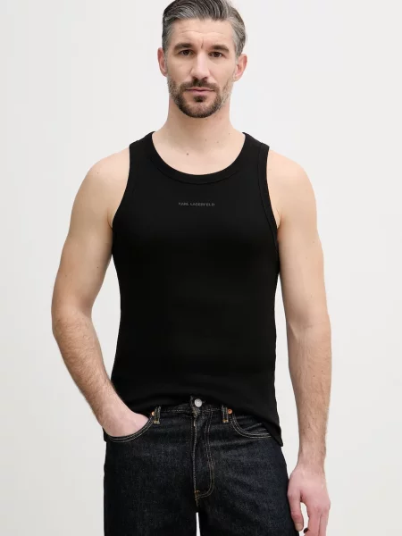 Karl Lagerfeld Tričko černé