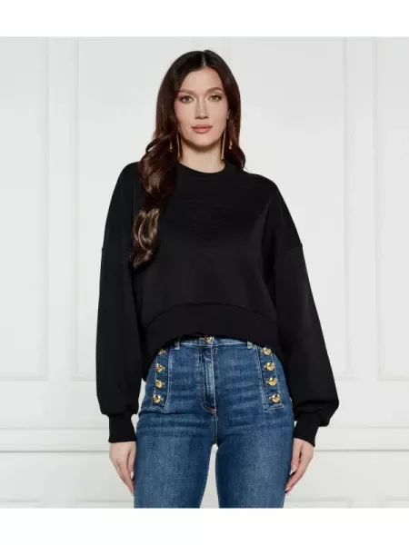 Elisabetta Franchi Pulóver | Oversize fit fekete