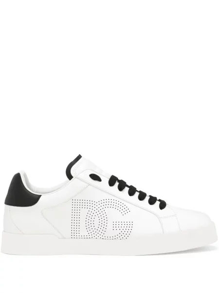 Sneakerși Dolce & Gabbana Portofino alb