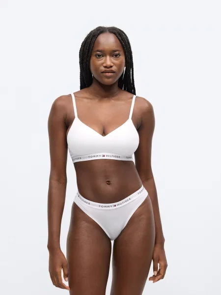 Tommy Hilfiger Underwear Podprsenka čierna biela