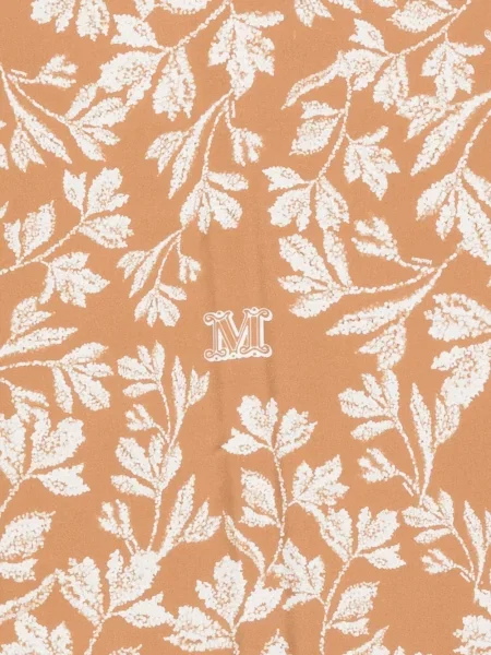 Fular Max Mara cu model floral cu imagine