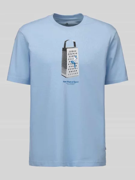 T-shirt z zabawnym nadrukiem z motywem Adidas Sportswear