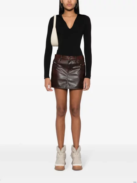 Briaunotas megztinis Calvin Klein juoda