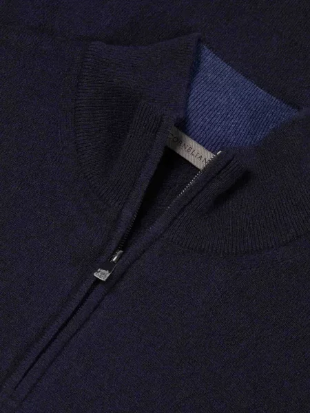 Pulover Corneliani tricotate albastru