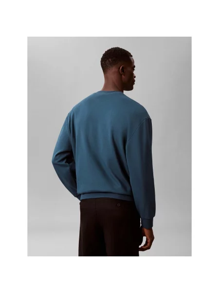 Mikina Calvin Klein Jeans modrá