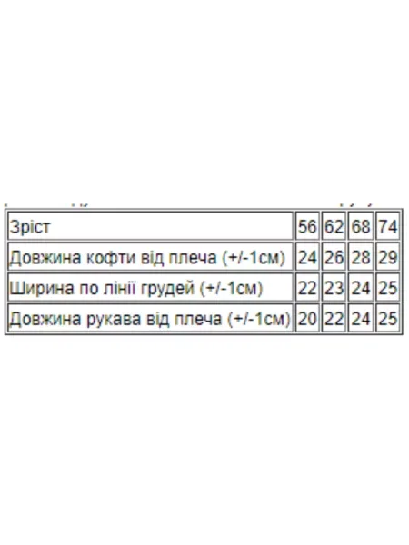 Дитяча Кофта Носи своє білий