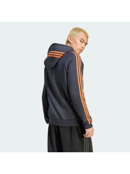 Bluza z kapturem Adicolor Over The Hood Stripes szara