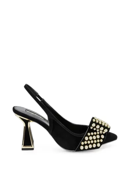 Pantofi cu toc Kat Maconie slingback negru