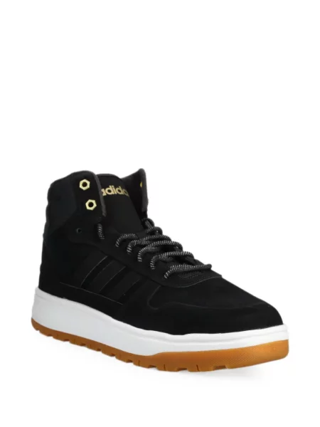 Lung hanorac Adidas din canvas alb