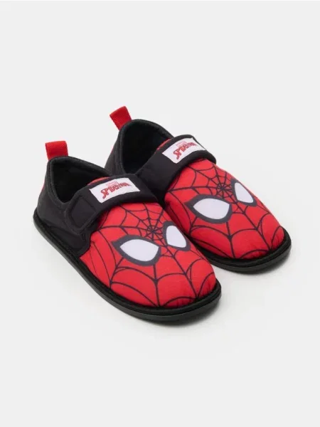 Sinsay Pantofle s potiskem Spider-Man červená