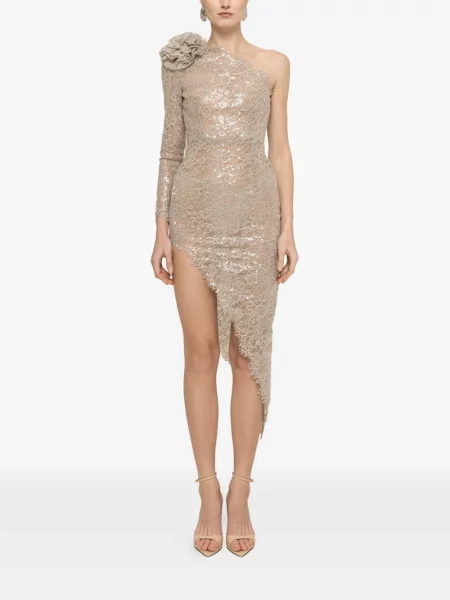 Rochie de dantelă Nissa cu paiete din dantelă