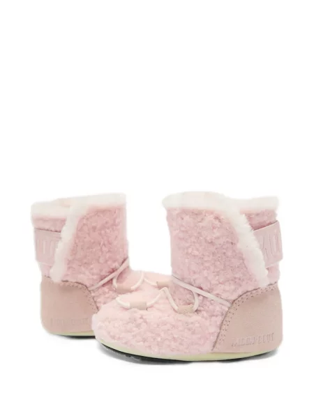 Dětské kotníkové boty Moon Boot růžové