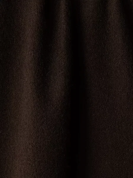 Calvin Klein szalik wełniany brązowa
