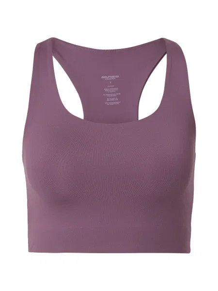 Girlfriend Collective Sportski grudnjak Paloma šljiva