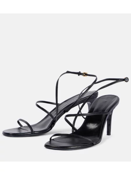 Sandale Khaite din piele negru