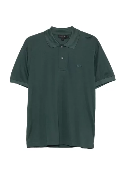 Tricou polo Lacoste cu broderie verde