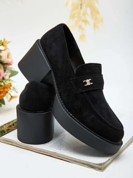 Mocasini Resti negru