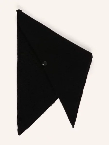 Black Palms Trojúhelníkový Šátek Triangle černá