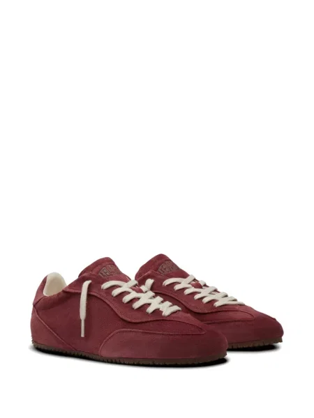 Sneakerși Axel Arigato din piele de căprioară roșu