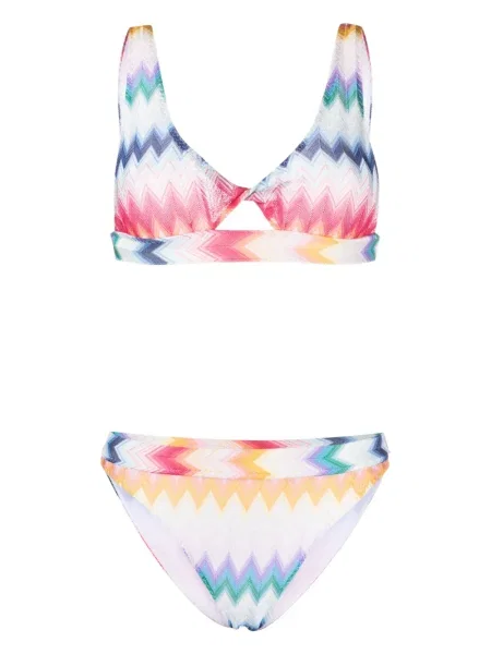 Bikini Missoni albastru