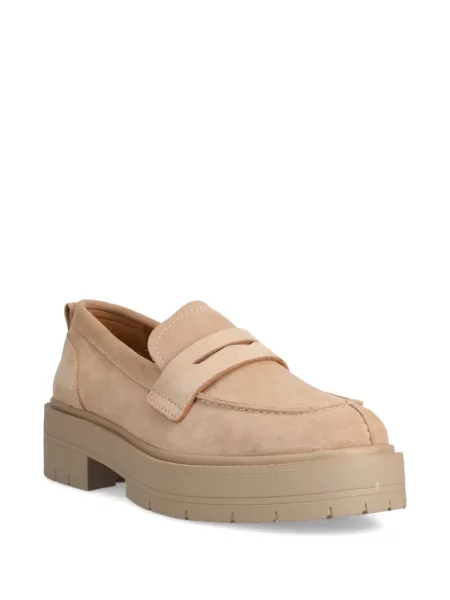 Pantofi loafer Geox din piele de căprioară slip-on