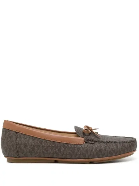 Pantofi loafer Michael Michael Kors maro