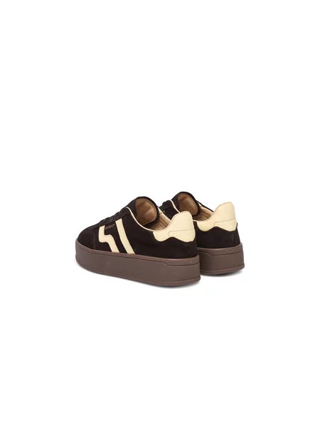 Gant Sneakers tornacipő Cuzmani | hasított bőr barna