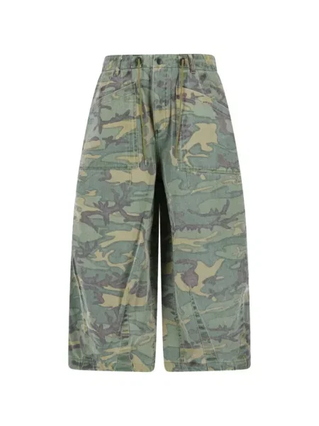 Kalhoty Needles zelené