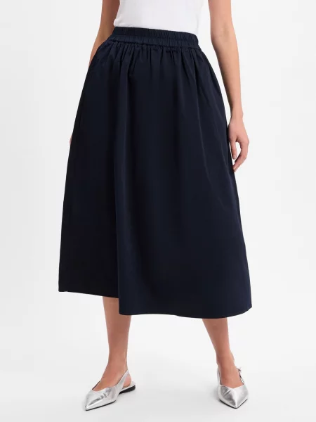 Marie Lund spódnica midi Kobiety jednolity 34 niebieski